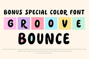 Groove Bounce, a Handwritten Font by BBtypeStudios (Thumbnail 16 of 18)