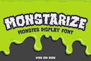 Monstarize - Gaming Font, a Font by tokokoo (Thumbnail 4 of 12)