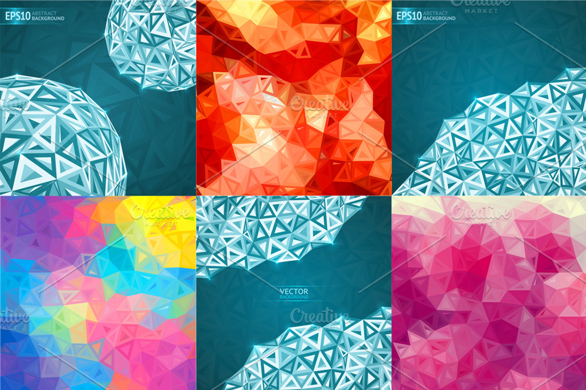 33 abstract vector backgrounds preview 5