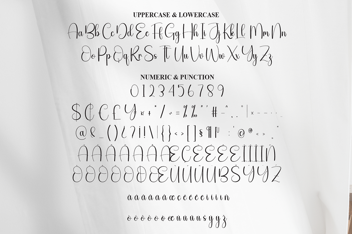 Everything | Script Font, a Handwritten Font by Scratchones