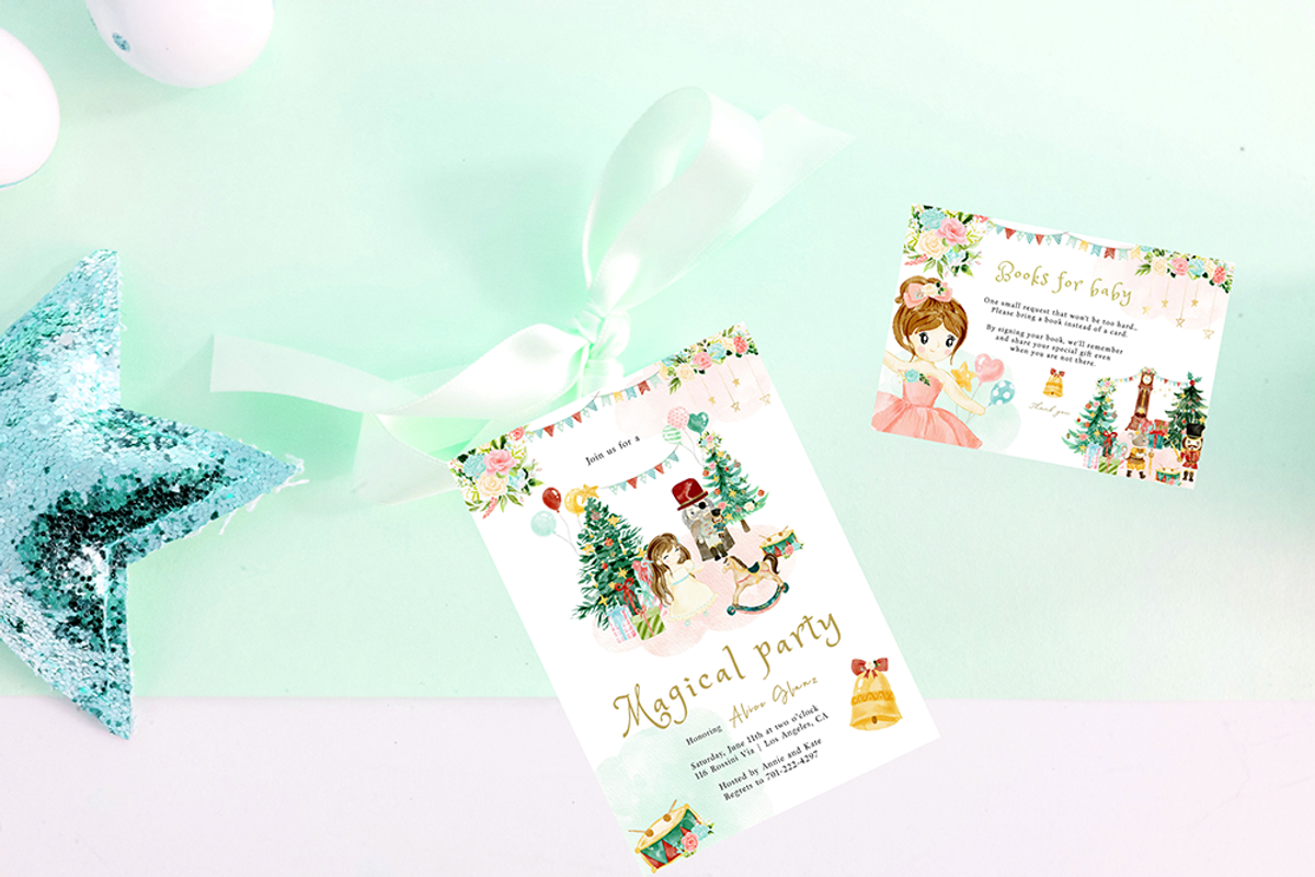 Nutcracker Christmas clipart, a Decorative Illustration by heyiamalice (Photo 12 of 13)