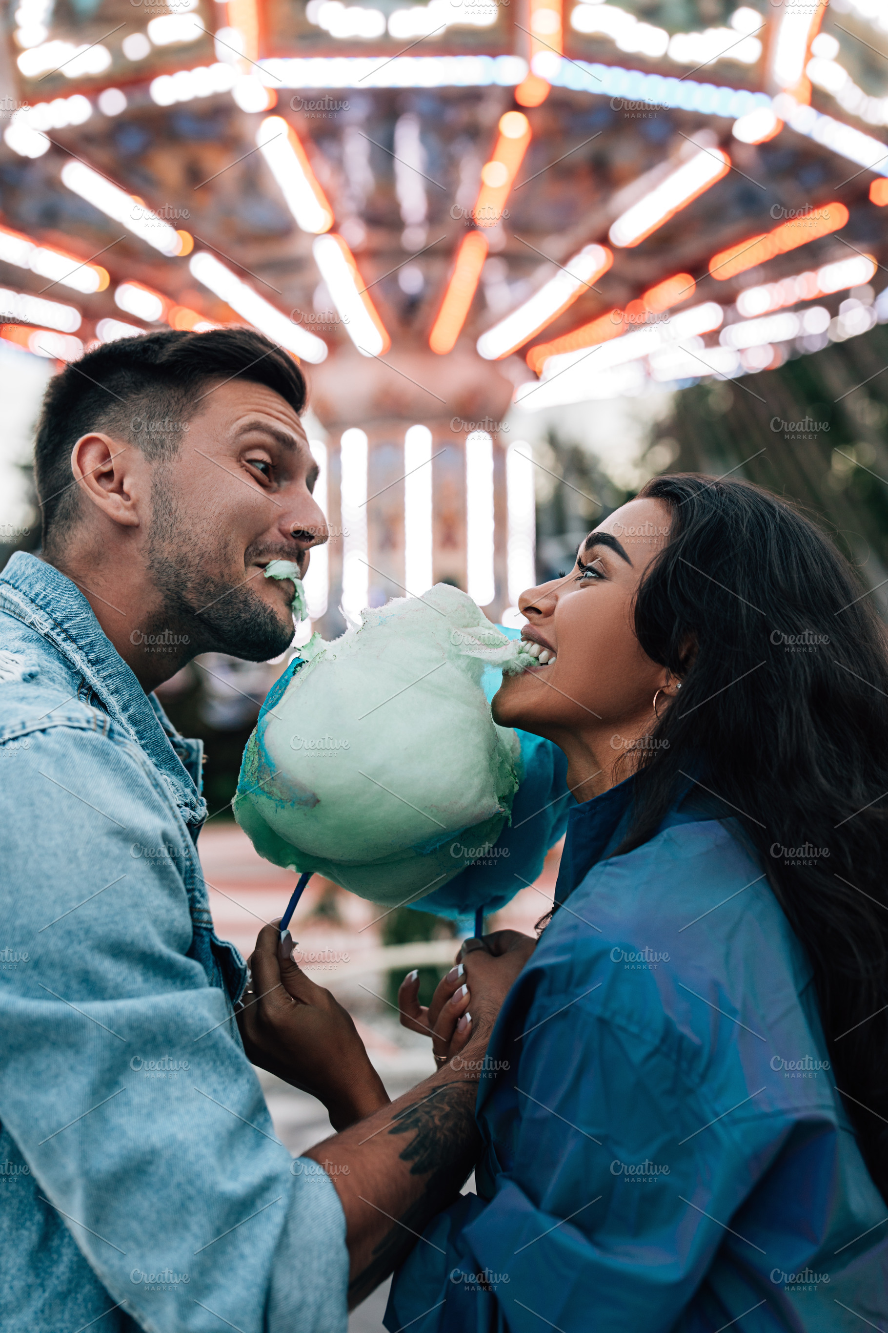 Side view of a boyfriend and girl, a Person Photo by Artem Varnitsin