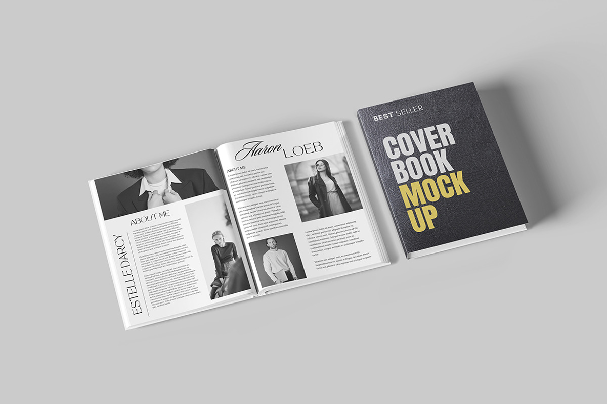 Book Mockup, a Books & Magazine Mockup by Getdesign (Photo 5 of 5)