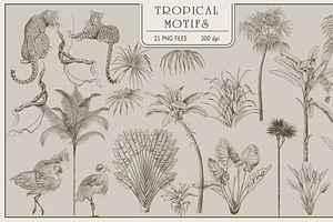 Tropical Mural