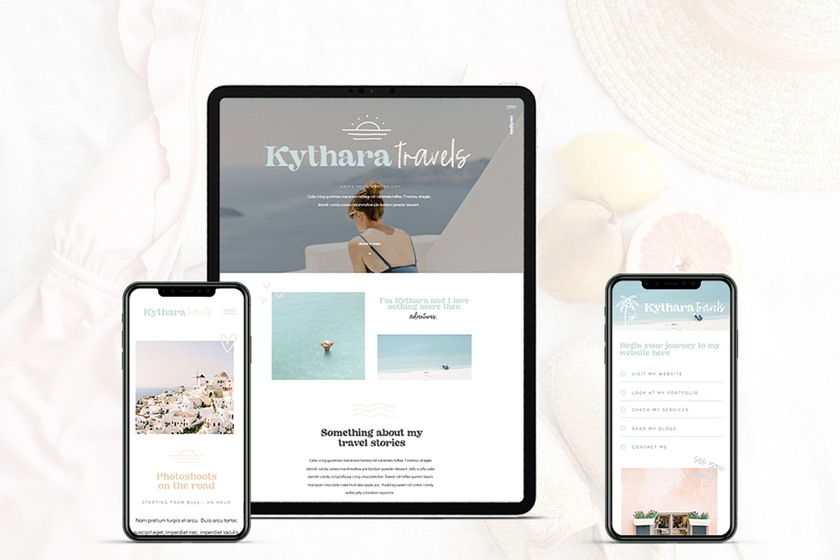 Kythara Showit website template, a Websites & App Template by StudioMHilarius (Photo 5 of 5)