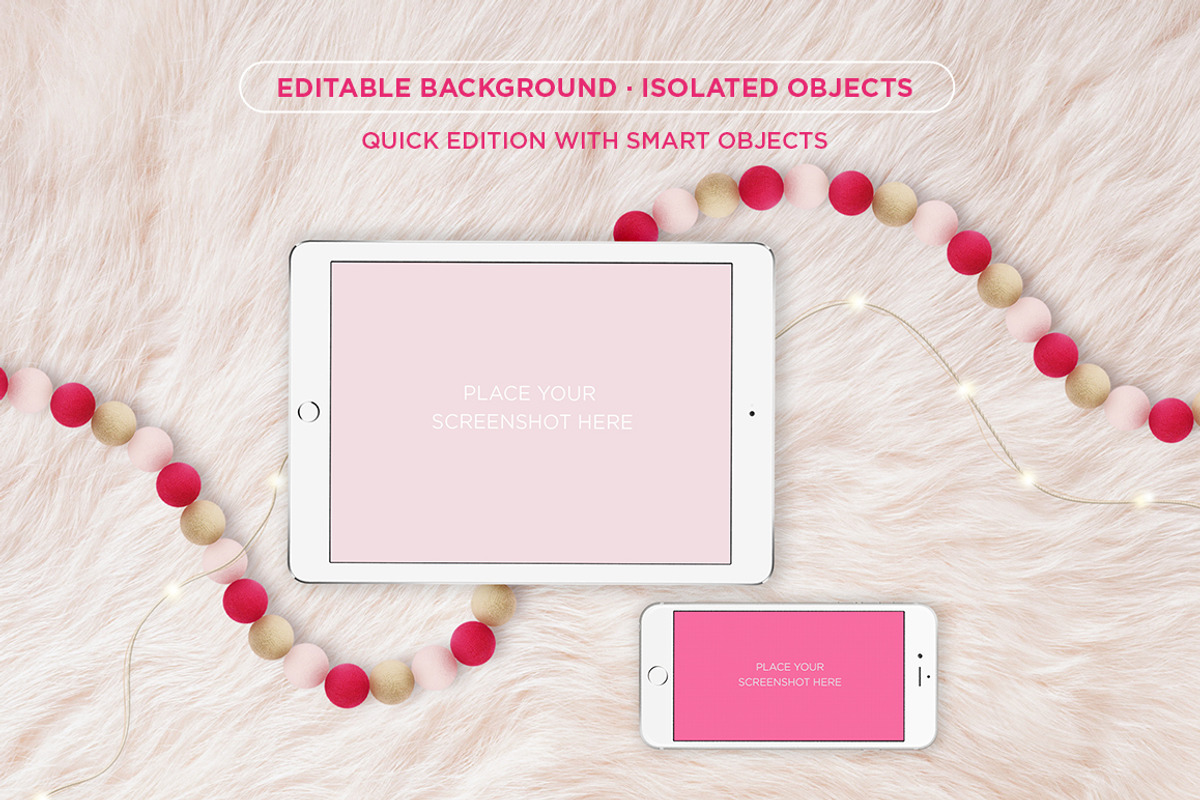 Mockup · Devices in Love, an iPhone Mockup by tomodachi studio (Photo 3 of 4)