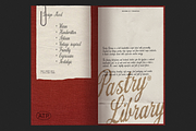 Pastry Library - Vintage Script Font, a Script Font by Typeparties (Thumbnail 9 of 9)