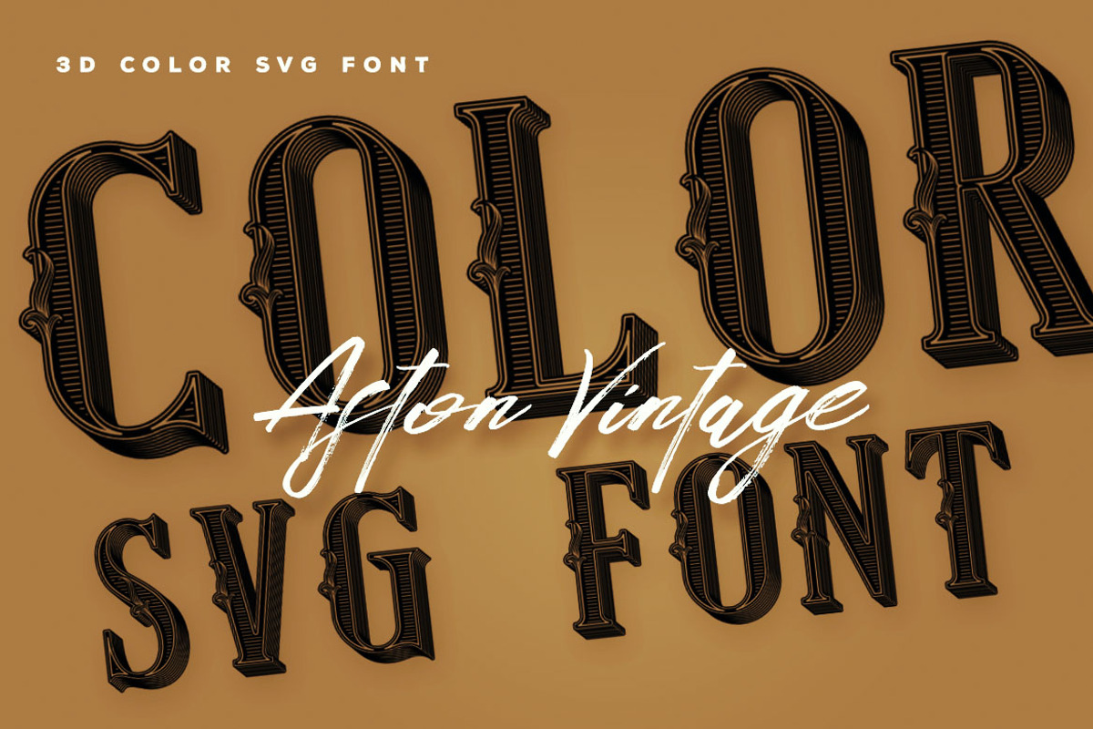 Huge Color SVG Font Bundle – 100 Set, a Font by Deeezy (Photo 13 of 102)