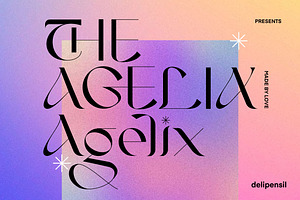 AGELIX - Modern Serif Typeface