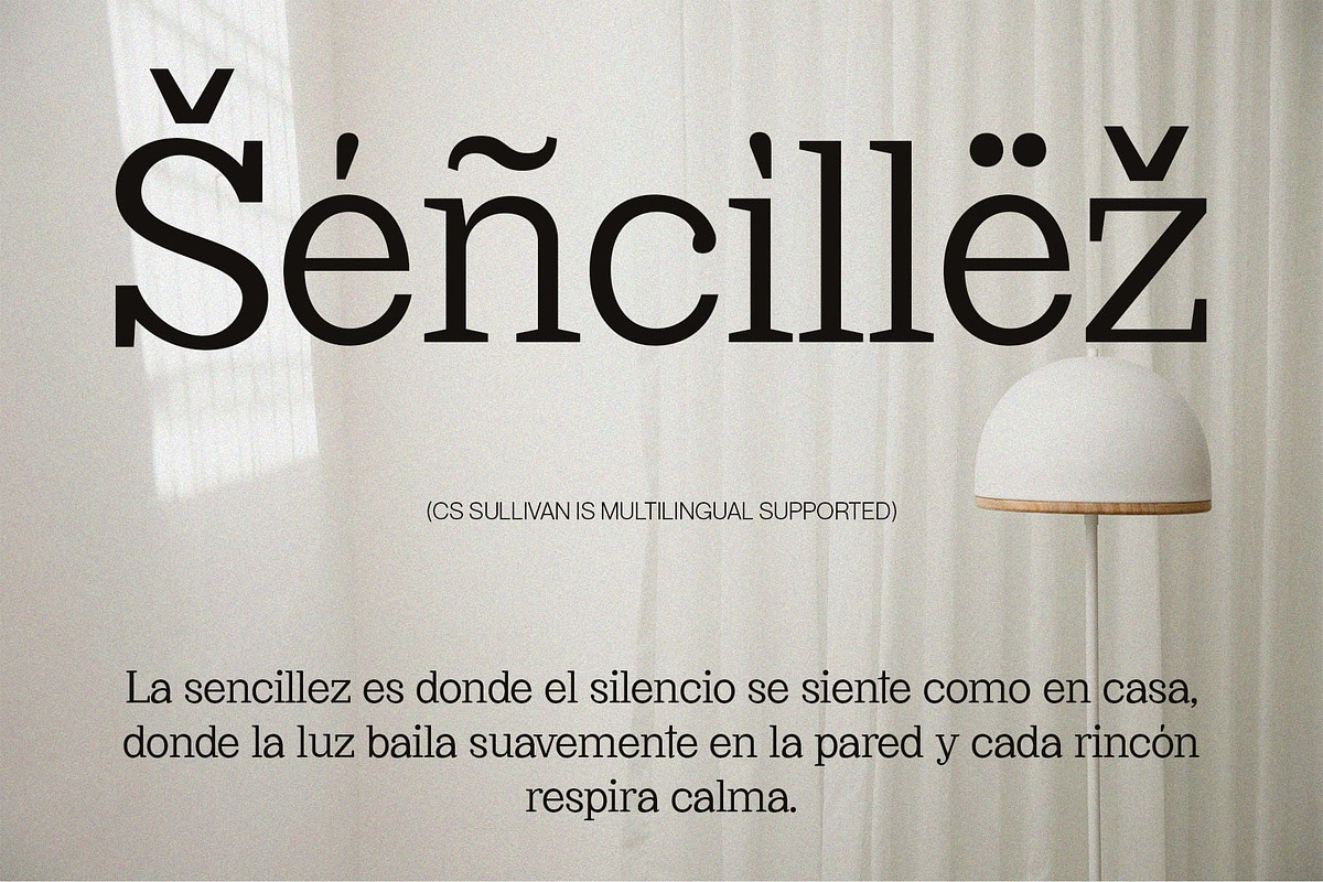 CS Sullivan – Serif Font, a Serif Font by Craft Supply Co. (Photo 7 of 8)