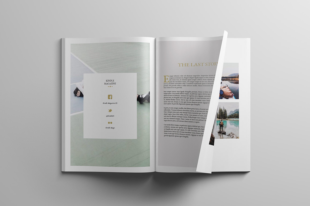 Magazine Mock-Up V2, a Print Template by PositivePixels (Photo 11 of 16)