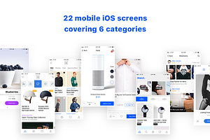 Ozone Shop Mobile UI Kit