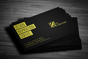 Dark Individual Business Card, a Business Card Template by bouncy (Thumbnail 2 of 4)