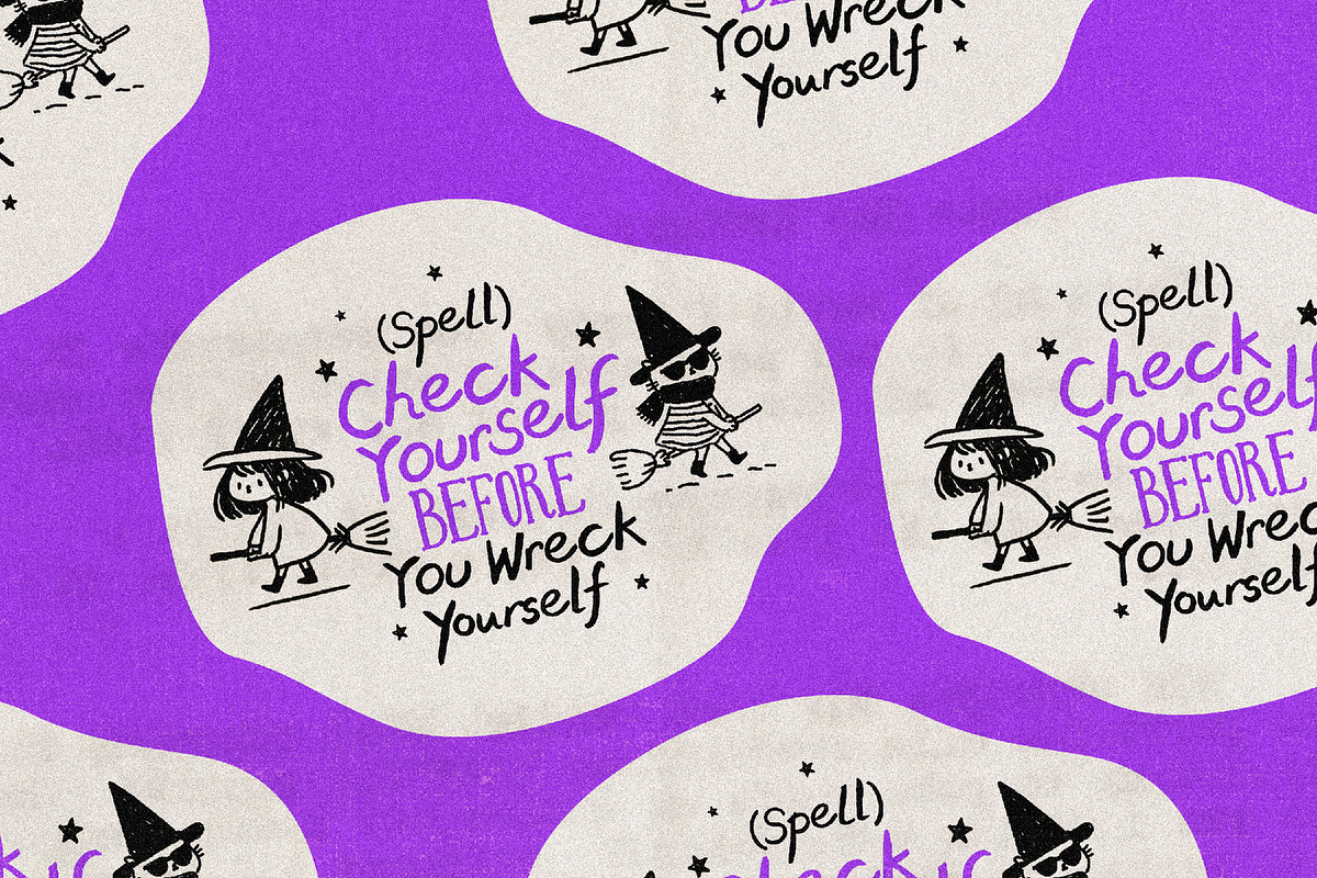 Basic Witch Club - Halloween Font, a Handwritten Font by AndrewPixelType (Photo 9 of 13)