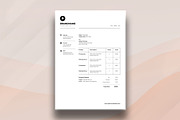 Canva Invoice, a Stationery Template by DesignDevisers (Thumbnail 2 of 9)