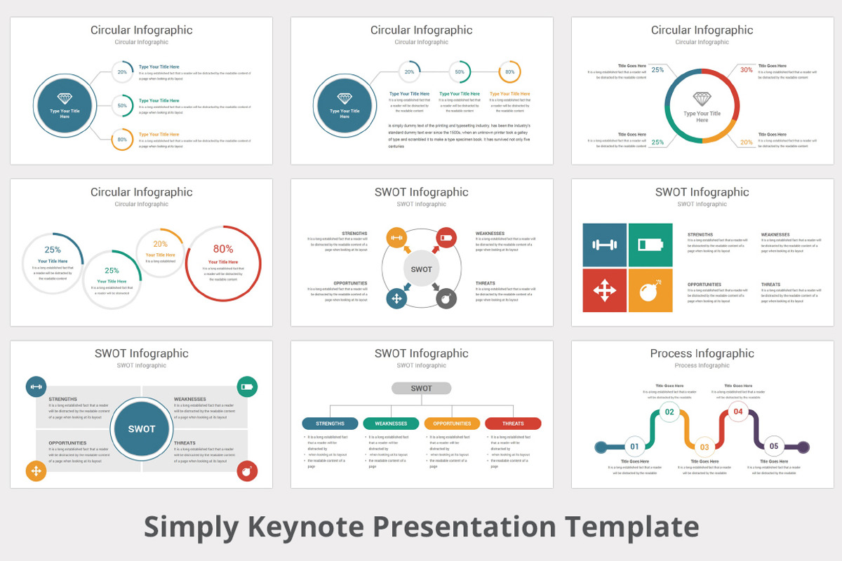 Simply Keynote Template, a Presentation Template by GraphicStan (Photo 14 of 24)