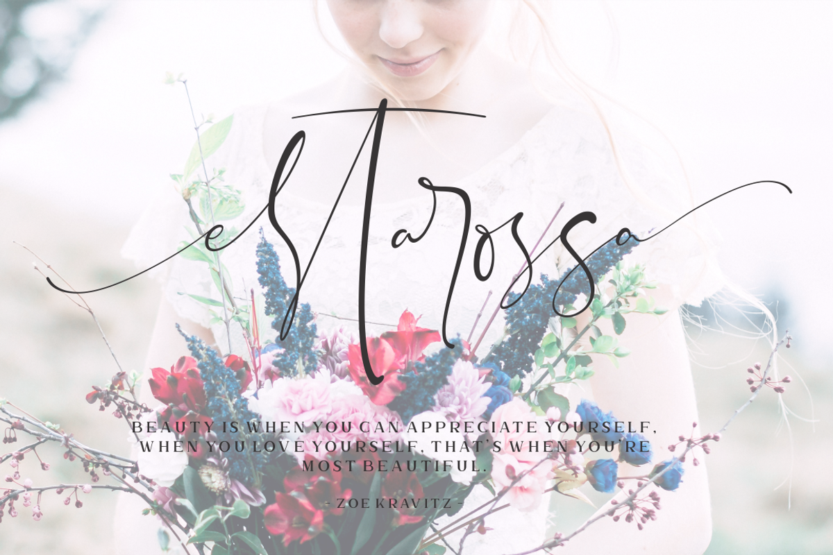 The Brittany / Font Trio, a Script Font by Sronstudio (Photo 11 of 19)