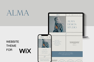 ALMA Wix Services Website Theme