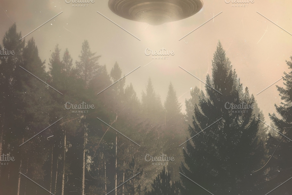 97 UFO objects flying in the sky, a Transportation Photo by Handmadefont (Photo 29 of 101)
