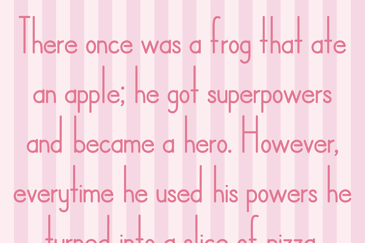 Hello Doll Font, a Handwritten Font by noonsun (Photo 5 of 6)