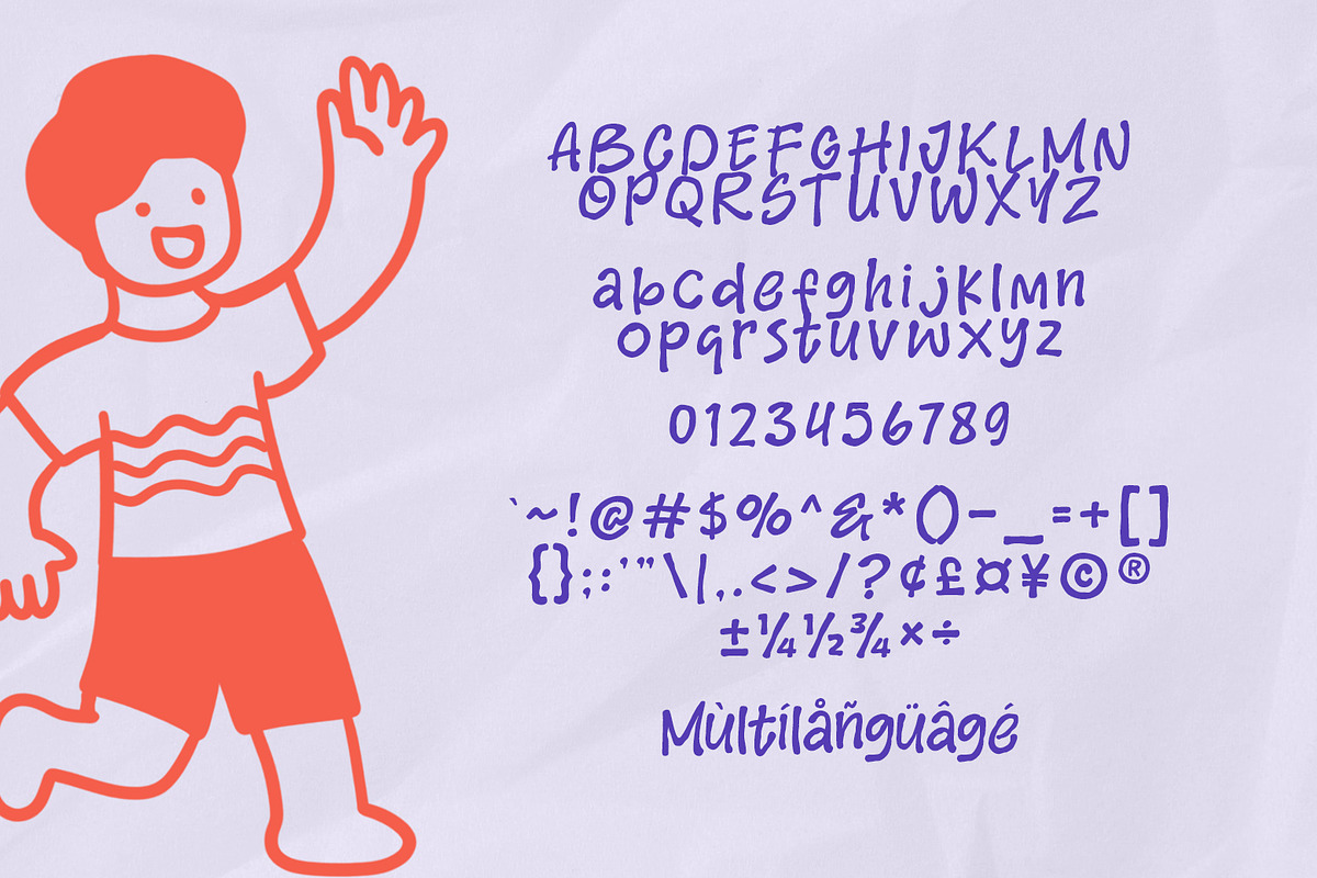 Simple Create, a Handwritten Font by khurasan (Photo 6 of 6)