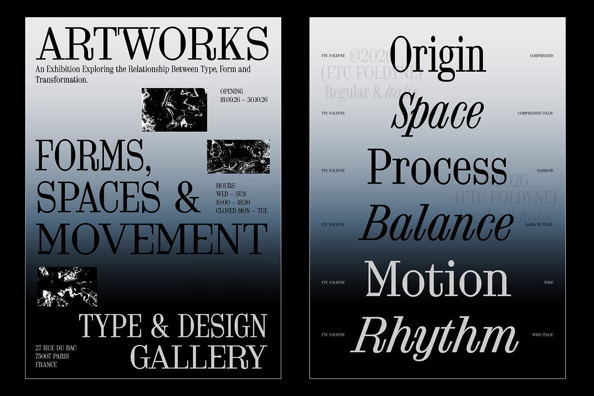 FTC Foldyne, a Serif Font by Fridaytype (Photo 5 of 12)