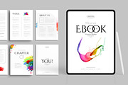 Minimal E-book Design, an UI Kit Template by ContestDesign (Thumbnail 1 of 6)