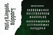 Wangor Asfrac - Modern Blackletter, a Blackletter Font by Dhabee (Thumbnail 2 of 15)