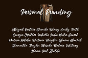 Floransy Modern Brush Font, a Script Font by RantautypeStudio (Thumbnail 15 of 17)