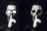 Skull Face Ps Action, an Action Add-On by ArtPlanet (Thumbnail 9 of 13)