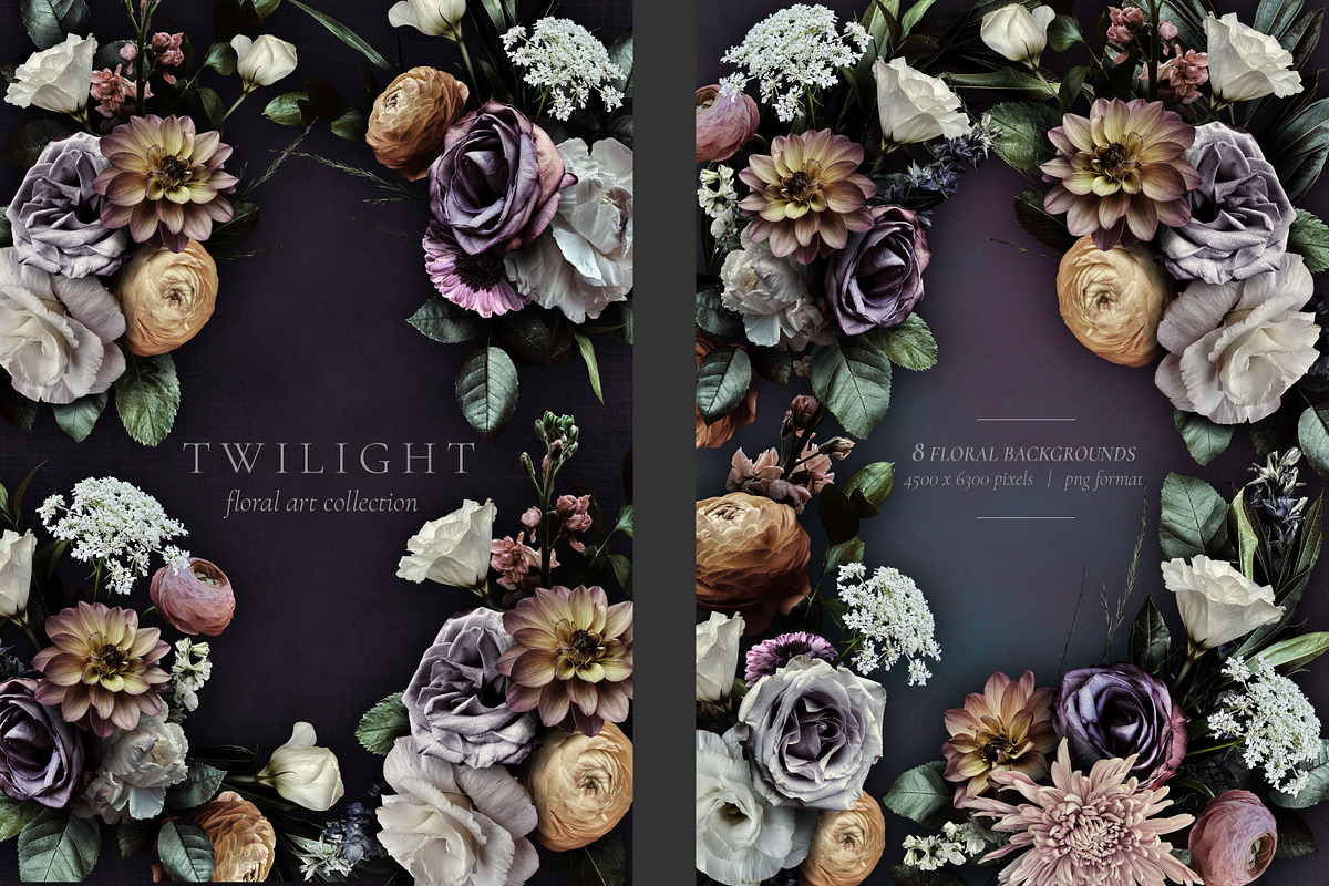 Twilight Floral Art Collection, an Object Graphic by Eclectic Anthology (Photo 4 of 19)