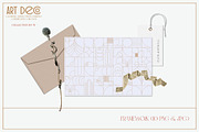Art Deco Fantasy, a Background Graphic by Collection by VY (Thumbnail 2 of 15)