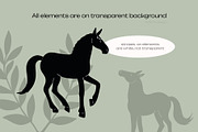Noble Equine | Elegant Branding Pack, an Animal Illustration by TMETA design (Thumbnail 3 of 14)