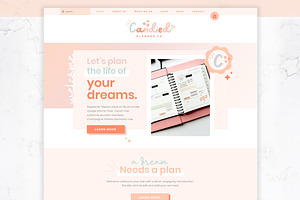Wix Website Template | Candied