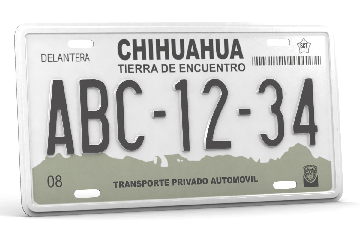 CAR LICENSE PLATE, a Cars & Vehicle 3D Model by NNAVAS 3D (Photo 3 of 8)