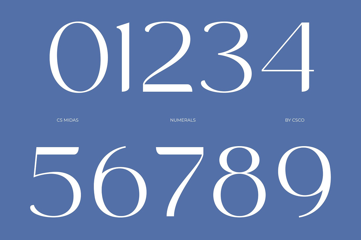 CS Midas – Modern Sans Serif, a Sans Serif Font by Craft Supply Co. (Photo 6 of 8)