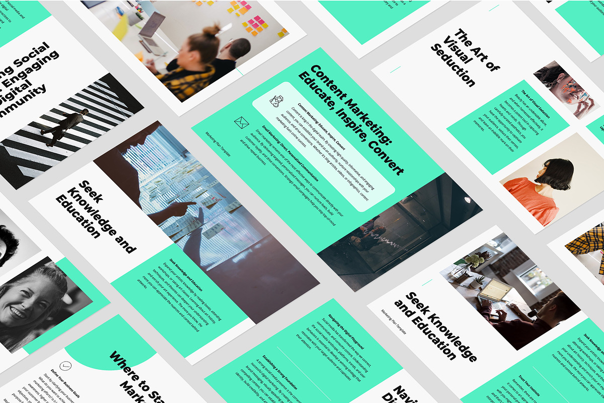 Marketing Plan PowerPoint Template, a Presentation Template by Gaize (Photo 16 of 17)