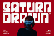 CS Saturn Drawn, a Sans Serif Font by Craft Supply Co. (Thumbnail 1 of 8)