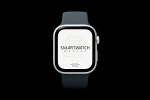 Isolated Smartwatch Mockup, a Product Mockup by Design Squad