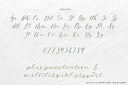 Salt and Sea Calligraphy Font, a Handwritten Font by Beck McCormick (Thumbnail 9 of 10)
