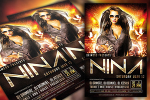 Burn Party Flyer