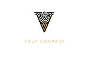 3 Classic Letter V Logo, a Branding & Logo Template by HE Studio (Thumbnail 4 of 4)