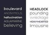 Polly, a Sans Serif Font by Reghardt (Thumbnail 3 of 5)