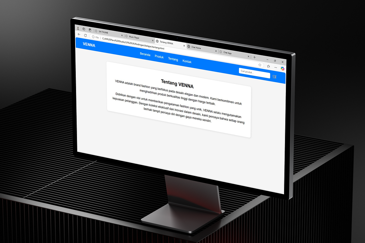 VENNA E-Comerce | Source Code, a HTML Template by Al Pavo Studio (Photo 2 of 4)