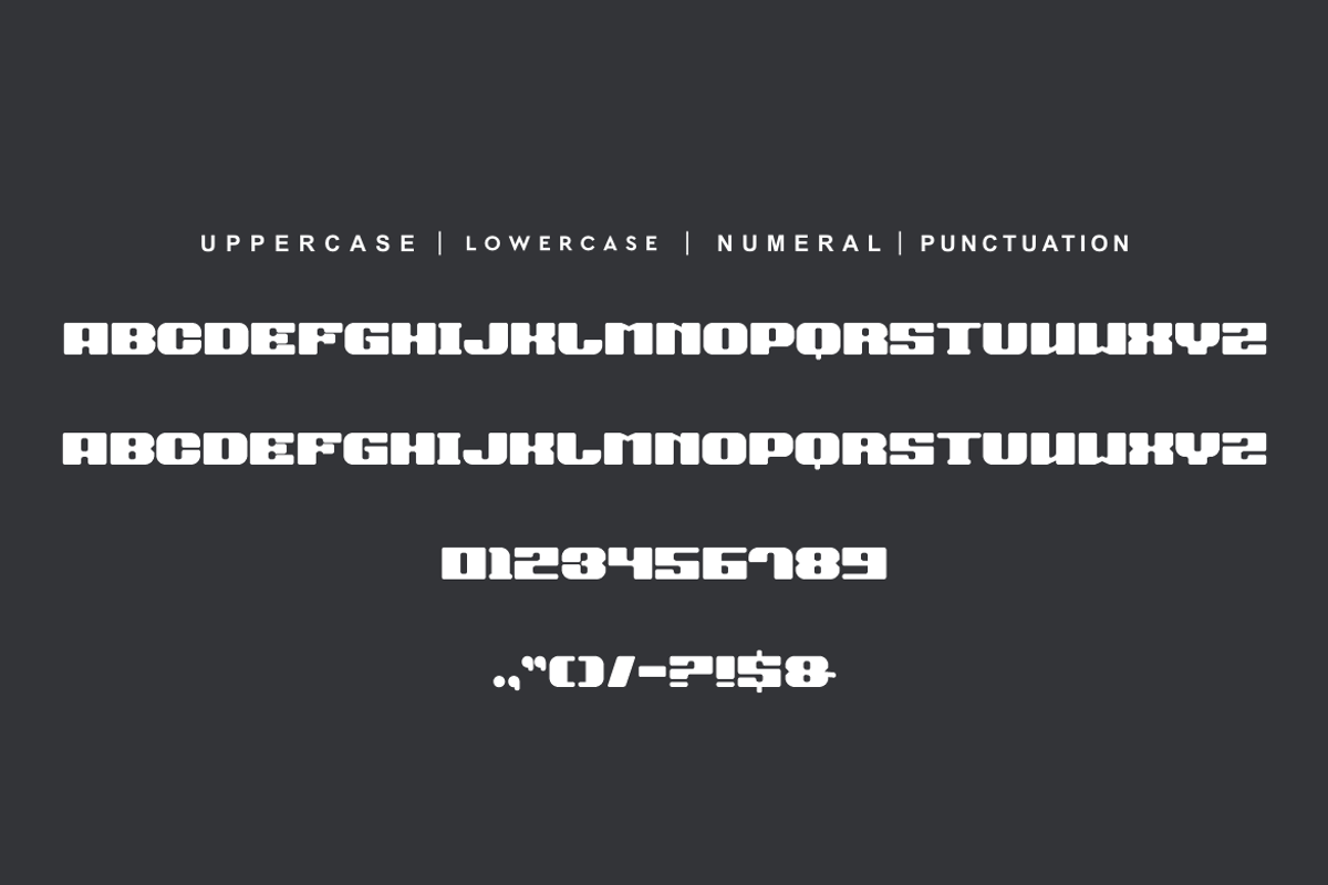 Glory Shield, a Sans Serif Font by alon kelakon (Photo 5 of 6)