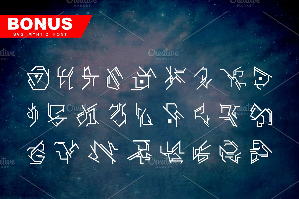 Mythic Symbols, an Illustration by azhartz