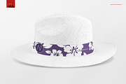 Panama Hat Mock-up, a Hat Mockup by Mocca Mockups Store (Thumbnail 2 of 5)