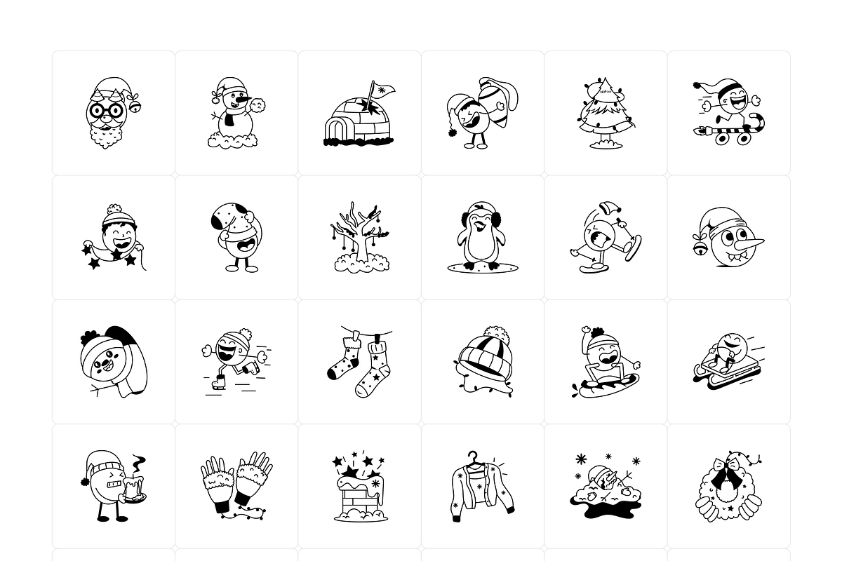 Animated Winter Stickers, an Emoji Icon by Vectors Market (Photo 6 of 7)