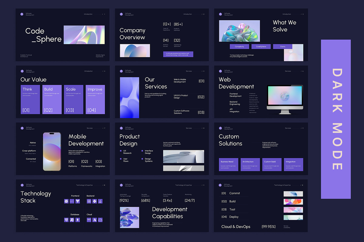 Software Development PowerPoint, a Presentation Template by New Coral Design (Photo 6 of 10)