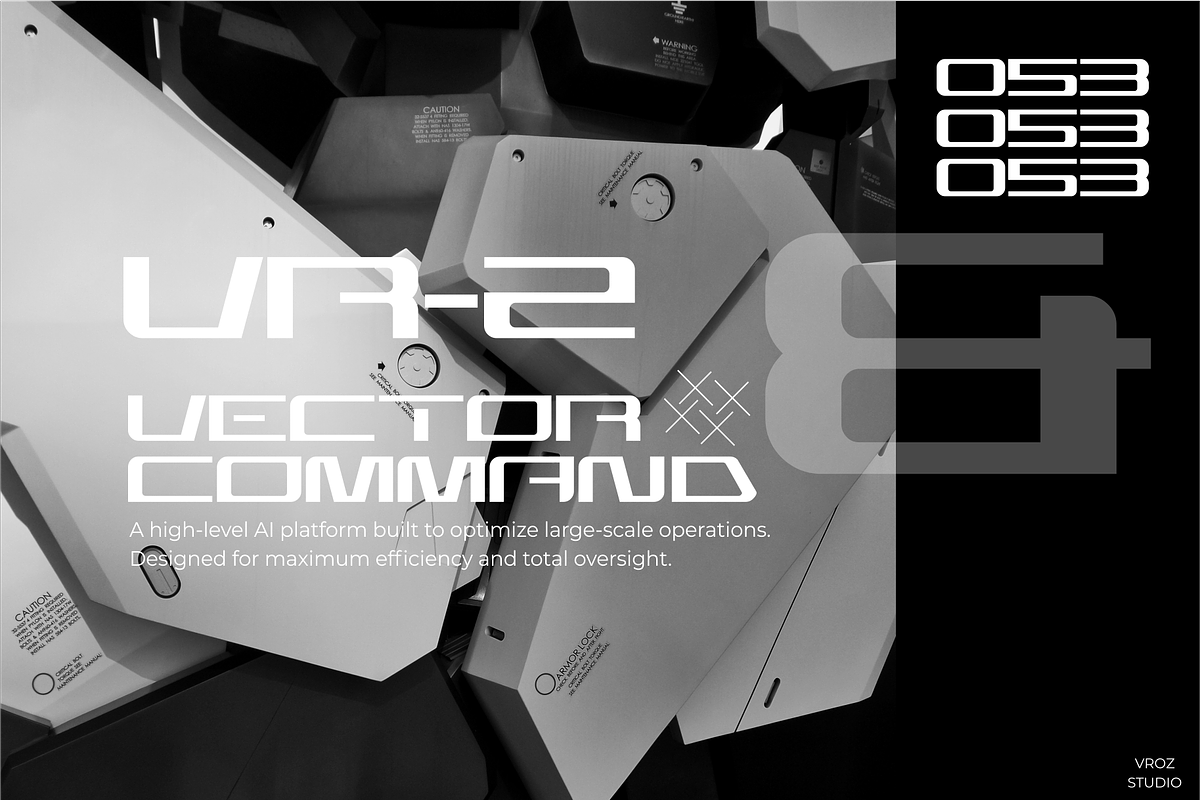 ARCEND - Futuristic Modern, a Sans Serif Font by Vroz Studio (Photo 6 of 7)